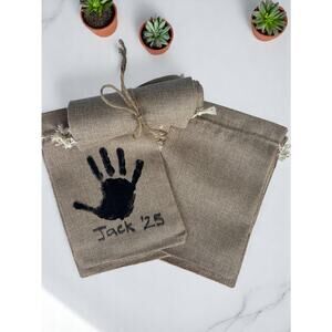 Personalized Burlap Gift Bags – Perfect for Mother’s Day